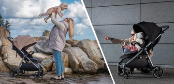 Коляска ESPIRO WAVE Коляска до 22 кг АМОРТИЗАЦИОННЫЕ ГЕЛЕВЫЕ КОЛЕСА