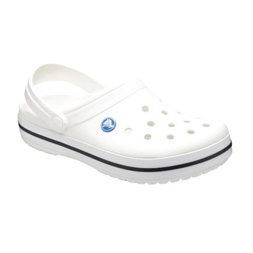 Klapki Crocs Crocband białe 11016 36-37 EU