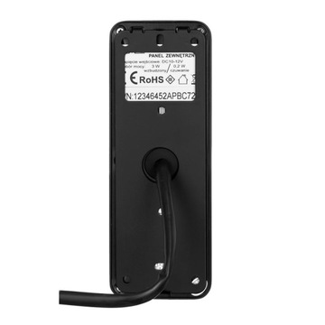 Вызывная панель AS-104B для домофона AS-104A на 4 семейства