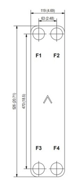 Swep B80Hx30/1P-SC-M Пластинчатый теплообменник 2х35,1