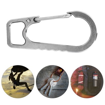 Брелок-карабин из титанового сплава