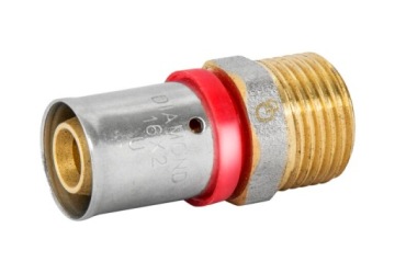 СОЕДИНИТЕЛЬ НИППЕЛЬ PEX ALUPEX СОЕДИНИТЕЛЬ ПРЕССОВАННЫЙ GZ 25x3/4 ZPR DIAMOND