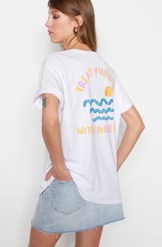 TRENDYOL T-SHIRT BODYFRIEND OVERSIZE BAWEŁNA M 0RA