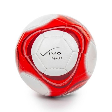 Piłka nożna Vivo Equipe biało-czerwona - r. 5