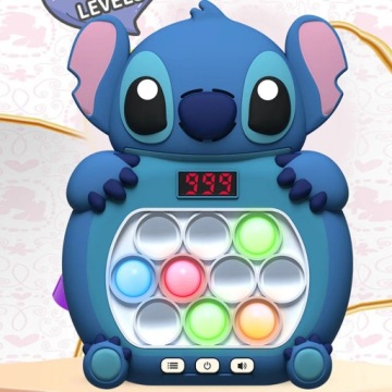 STITCH POP IT АНТИСТРЕСС ЭЛЕКТРИЧЕСКИЙ НАВЫК ИГРА STITCH BLUE