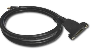 PRZEDŁUŻACZ HDMI 2.0 4K 60Hz HDR 90cm JAKOŚĆ!