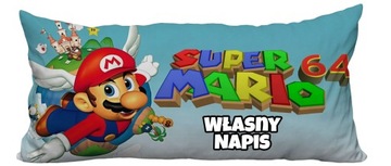 PODUSZKA SUPER MARIO BROS + IMIĘ 30 x 60 N11