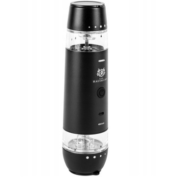 ELEKTRYCZNY MŁYNEK do SOLI i PIEPRZU USB-C LED MŁYNEK do PRZYPRAW DIODA LED