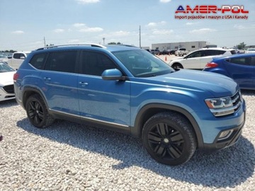 Volkswagen 2019 Volkswagen Atlas 2019 VOLKSWAGEN ATLAS SEL ,silnik benzynowy 3.6 L 3.6