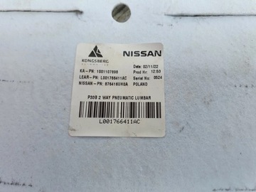 HMOTA OTEPLOVACÍ SEDADLA NISSAN QASHQAI III J12 21-