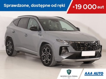 Hyundai Tucson IV SUV 1.6 T-GDI 48V 150KM 2023 Hyundai Tucson 1.6 T-GDI 48V MHEV, Salon Polska
