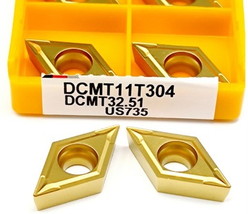 Płytki wieloostrzowe DCMT11T304 US735 Nowe