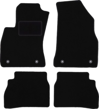 velurové autokoberce pro automobily Fiat Doblo II 0 (2009-2020)