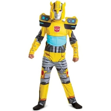 STRÓJ TRANSFORMERS BUMBLEBEE ROBOT KOSTIUM 122/125
