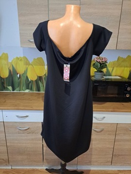 Nowa ołówkowa sukienka Boohoo rozmiar 48 poliester/elastan, wesele, komunia