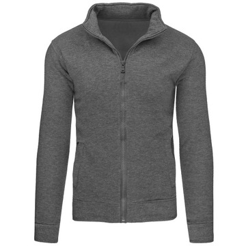 BLUZA MĘSKA ROZPINANA BEZ KAPTURA roz. M