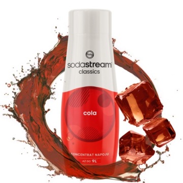 SYROP COLA CLASSIC DO SATURATORA TERRA SPIRIT KONCENTRAT 9L NAPOJU Z 440ML