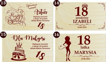 Копилка 18 лет с гравировкой