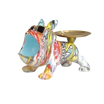 figurki na biurko 16,5x29,8x19cm Niebieski St