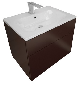 Szafka pod umywalkę ORTON WENGE wisząca