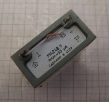 Mikroamperomierz M4248.9 50-0-50 µA