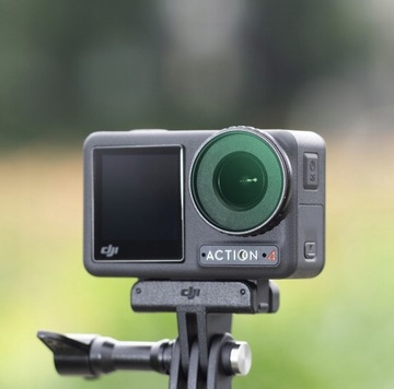 Набор из 3-х поляризационных фильтров CPL + UV + серый ND16 для DJI Osmo Action 4