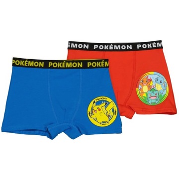 Bokserki chłopięce POKEMON dwupak rozm. 110CM/5LAT