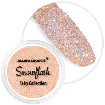 Pyłek Ozdoby Do Paznokci ALLEPAZNOKCIE 2g Snowflash Fairy Collection Nr5