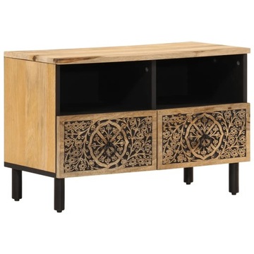 Szafka pod telewizor, 70x33x46 cm, lite drewno man