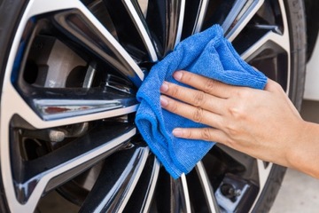 Monster Shine APT микрофибра Синий 40x40 см Для автомобиля