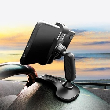 Держатель автомобиля для зеркала доски кабины с 360 ° вращающейся зажима