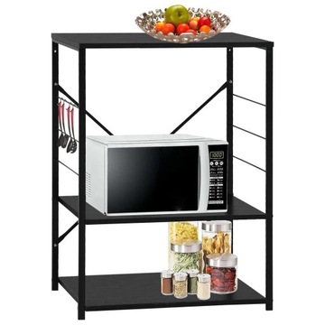 Szafka kuchenna VidaXL czarny 39,6 x 60 x 79,5 cm