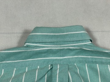 Ralph Lauren koszula męska krótki rękaw zielona S