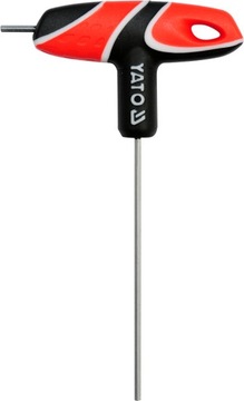 SATA L-КЛЮЧ 6-УГЛОВОЙ С ШАРИКОВОЙ С РУЧКОЙ T 5