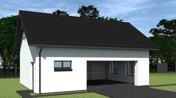 PROJEKT BUDYNKU GOSPODARCZEGO G6