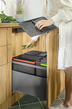 BINDER 2 МУСОРНЫХ БАНКА 60 600 GTV AXISPACE