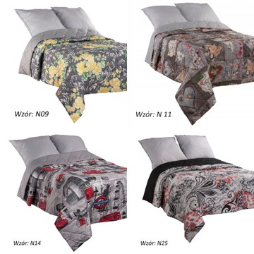 СТЁГАННАЯ КРОВАТЬ, РЕВЕРСИВНАЯ, 180X220 РУКАВ