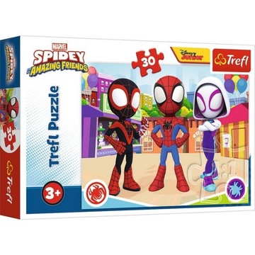 PUZZLE 30 PRZYGODY SPIDEYA I PRZYJACIÓŁ