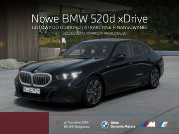 BMW Seria 5 G90-91 Touring 2.0 520d 197KM 2025 BMW Seria 5 20d xDrive Limuzyna 197 KM mHEV - Gotowy do Odbioru - Pakiet M