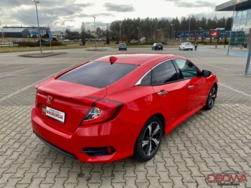 Honda Civic X Sedan 4d Facelifting 1.5 VTEC TURBO 182KM 2019 Honda Civic 1.5ivtec 183KM Polski salon 1 wl serwis bogata wersja zamiana., zdjęcie 13