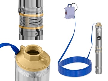 Pompa głębinowa do studni głębinowej MSW 6000 L/godz. do 43 m