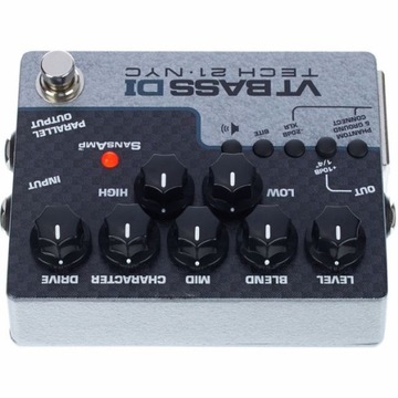 Tech 21 SansAmp Character VT Bass DI басовый предусилитель
