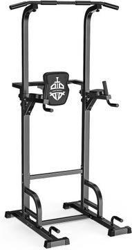 STOJAK DO ĆWICZEŃ PODCIĄGANIA DIPÓW ATLAS STACJA DO ĆWICZENIA FITNESS DUŻY