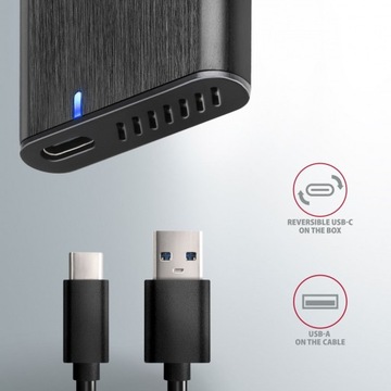 Внешний корпус для твердотельного накопителя USB 3.2 GEN2 M2 SATA