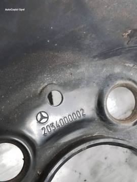 MERCEDES-BENZ C W203 DISK OCELOVÝ 6JX15 5X112 2034000002