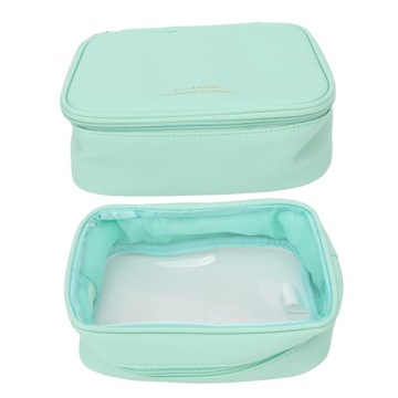 Kosmetyczka 2 w 1 PU Skórzana Wodoodporna