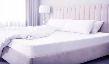 OCHRANIACZ NAKŁADKA NA MATERAC 100x200 WODOODPORNY PIKOWANY GUMKA DOOKOŁA