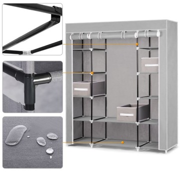 ШКАФ ТЕКСТИЛЬНЫЙ МАТЕРИАЛ ЯЩИКИ XXL ЯЩИКИ