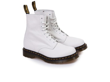 Glany Dr. Martens White Virginia 26802543-1460-38