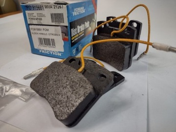 ТОРМОЗНЫЕ КОЛОДКИ. СИТРОЕН АКС 86-89